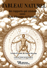 Bibliographie : Louis-Claude de Saint-Martin : Livre tableau naturel